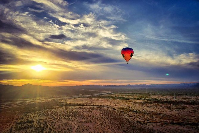 Hot Air Balloon Ride Over the Desert