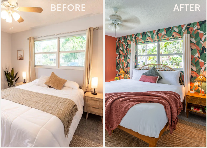 Airbnb Design Services: Before and After Result