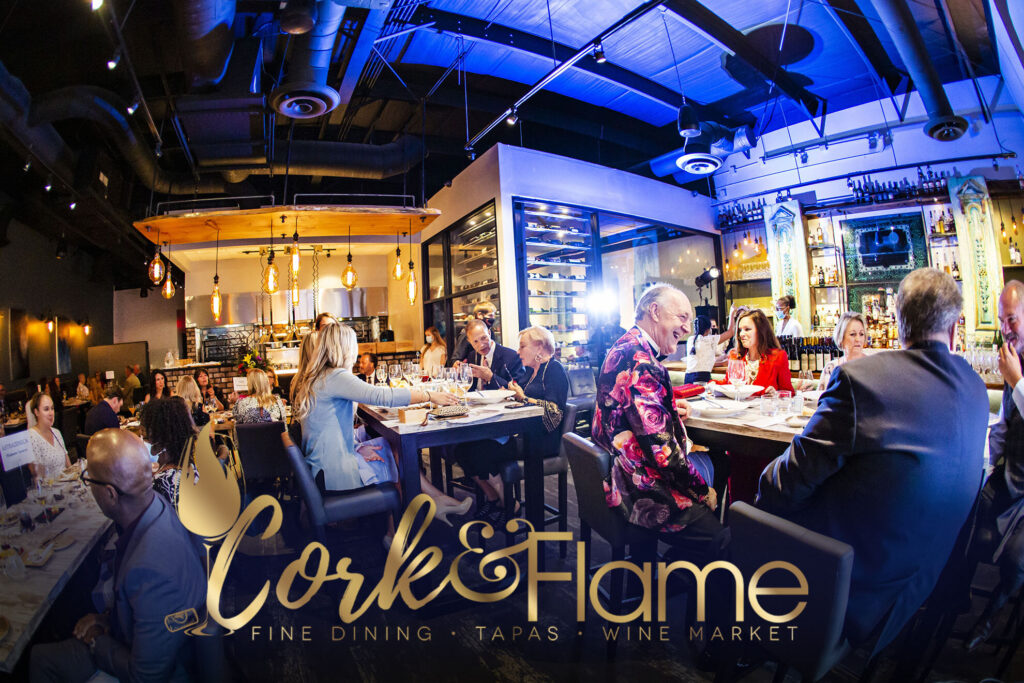 Explore Evans, GA :  Famous Cork and Flame Restaurant